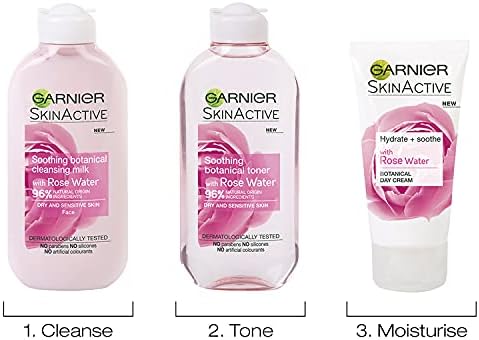 Garnier Naturals Rose Water Toner (200ml, Sensitive Skin)