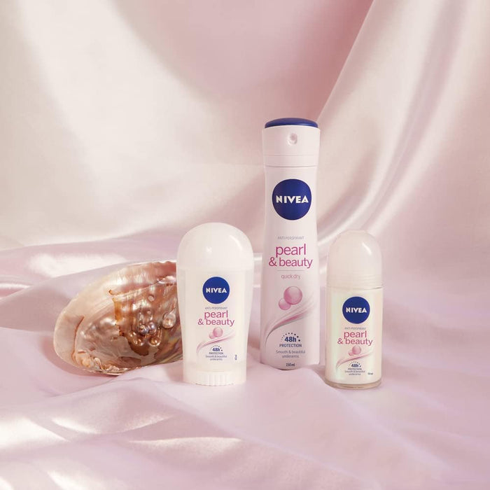 NIVEA Pearl & Beauty Roll-On Deodorant (50ml)