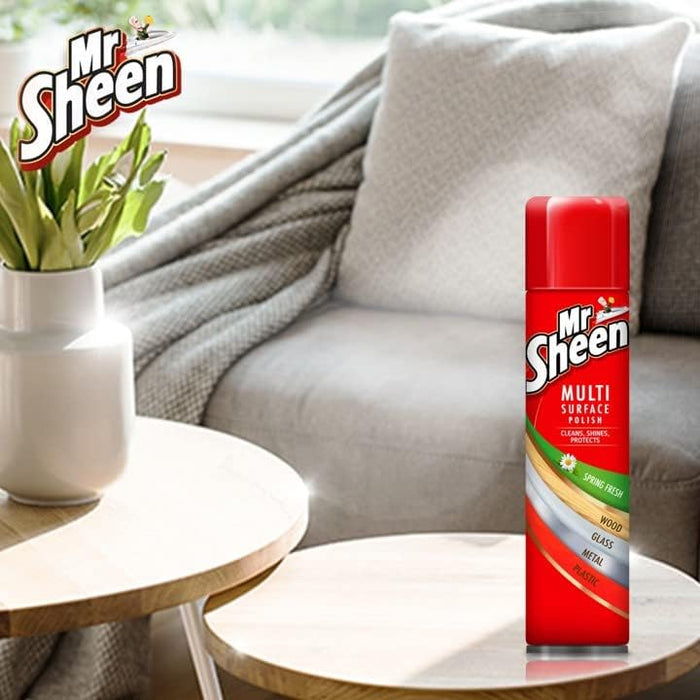 Mr Sheen Multi Surface Polish (250ml, Spring Fresh)