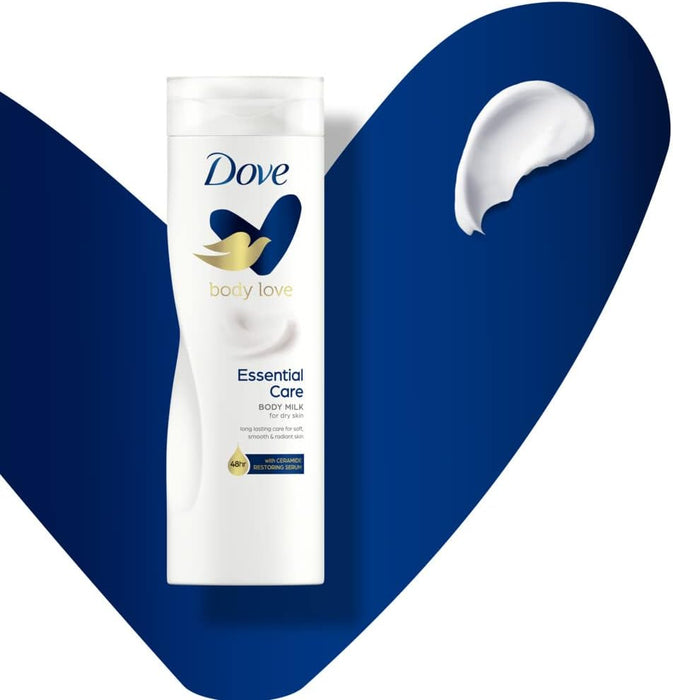 Dove Essential Care Body Milk (400ml)