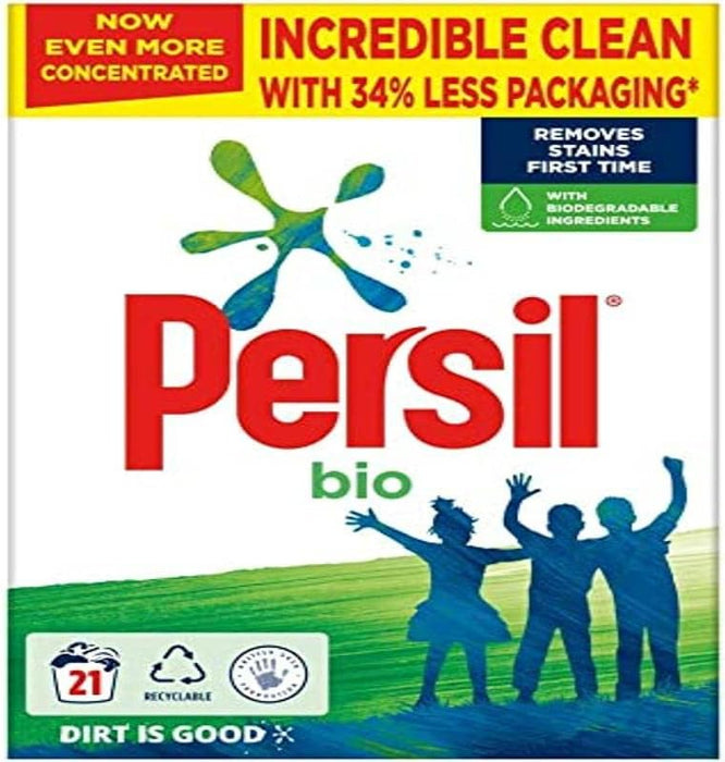 Persil Bio Washing Powder (1.05kg, 21 Washes)