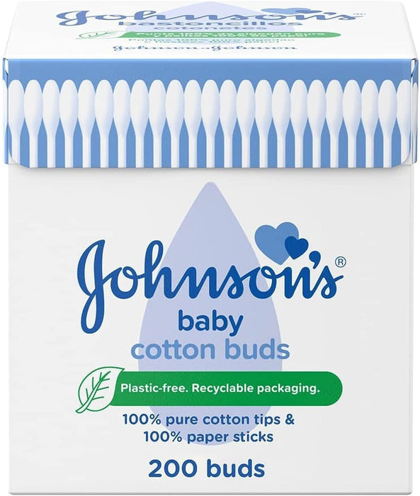 Johnson’s Baby Cotton Buds (200’s, New Pack)