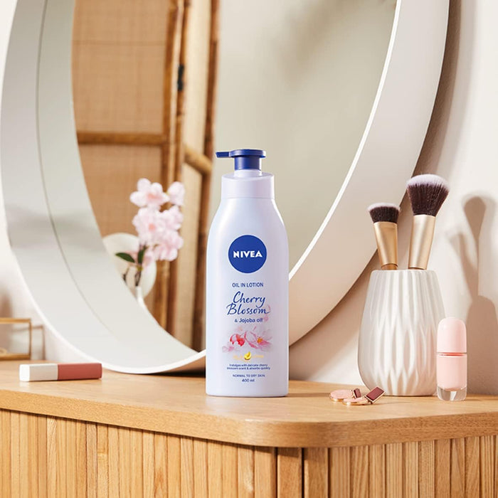 NIVEA Oil in Lotion Cherry Blossom & Jojoba Oil (400ml)