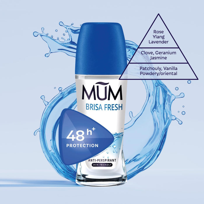 MUM Brisa Fresh Anti-Perspirant Deodorant Roll-On (50ml)