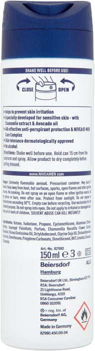 NIVEA MEN Sensitive Protect Deodorant Spray (150ml)