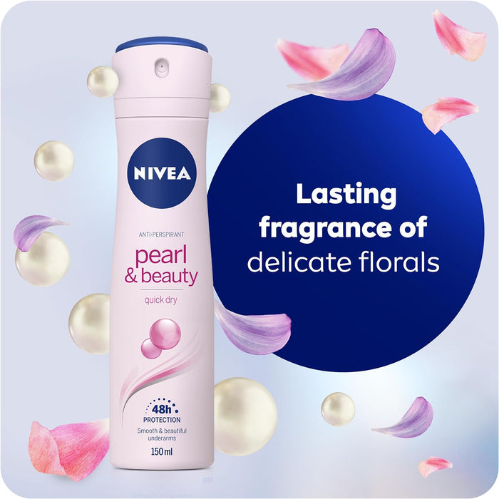 NIVEA Women Pearl & Beauty Deodorant Spray (150ml)