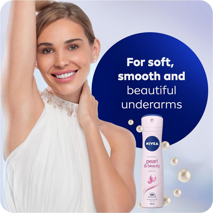 NIVEA Women Pearl & Beauty Deodorant Spray (150ml)