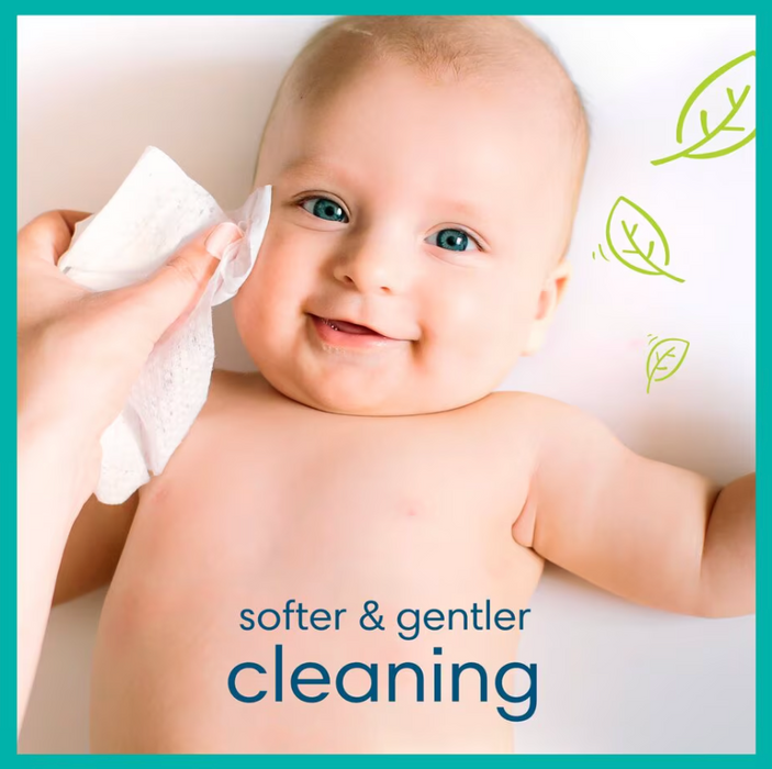 Pampers Sensitive Baby Wipes 0% Plastic (52 Wipes)