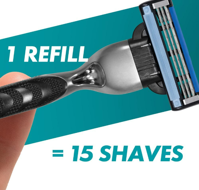 Gillette Mach 3 Razor + 1 Blade