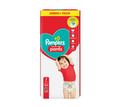 Pampers Baby Dry Nappy Pants Size 7 (17+ kg) – Jumbo+ Pack (50 Pants)