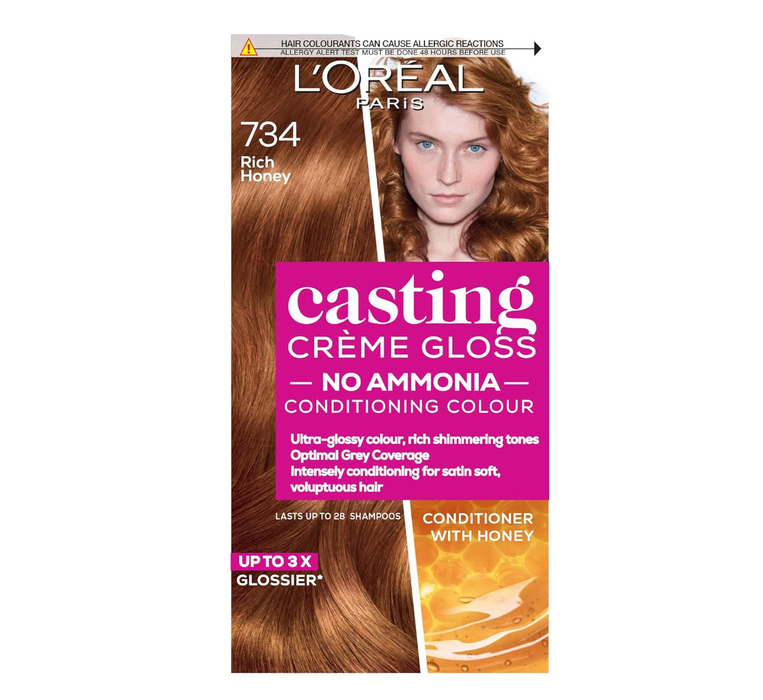 L’Oréal Paris Casting Crème Gloss – Shade 734 Rich Honey