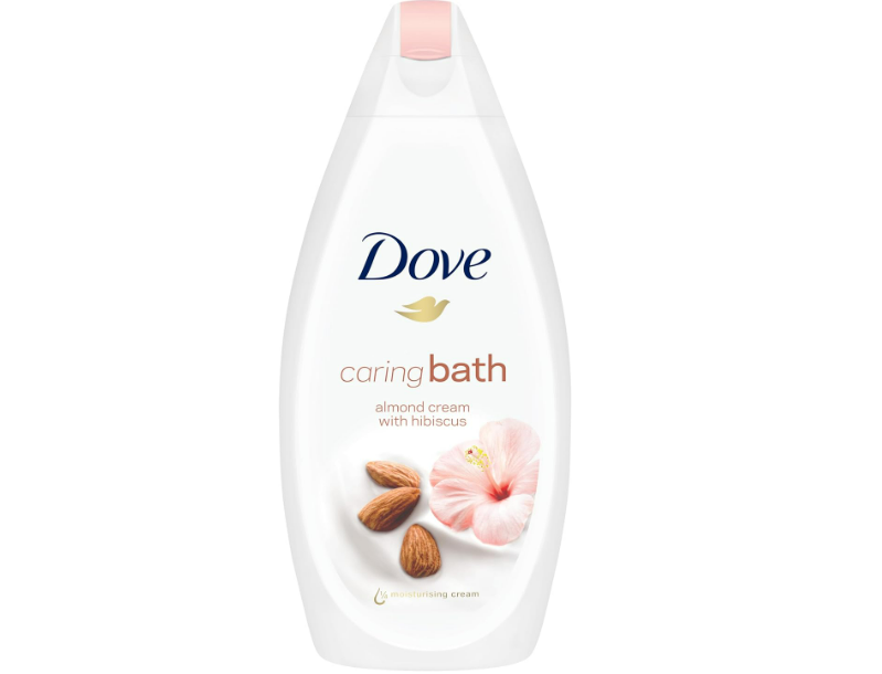 Dove Purely Pampering Almond Cream & Hibiscus Bath Soak (450ml)