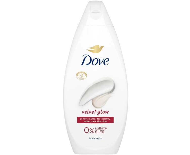 Dove Velvet Glow Body Wash (450ml)