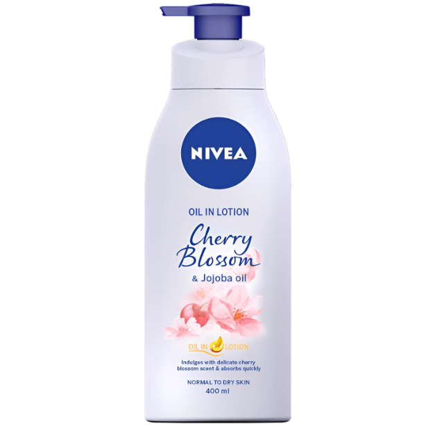 NIVEA Oil in Lotion Cherry Blossom & Jojoba Oil (400ml)