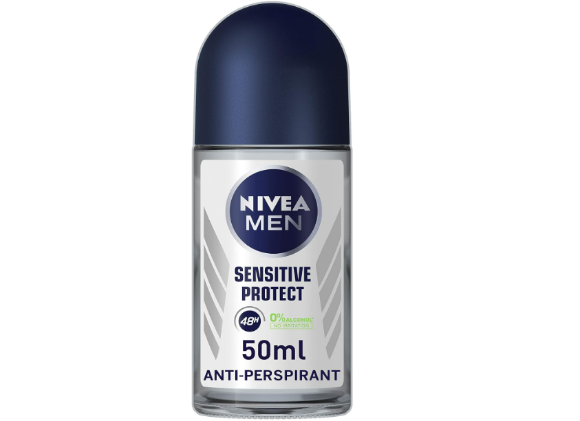 NIVEA MEN Sensitive Protect 48H Anti-Perspirant Roll-On (50ml)